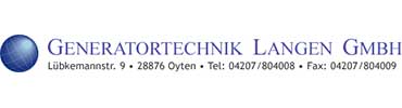 Generatortechnik Langen Logo